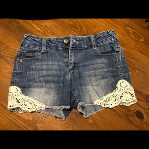 Girls denim shorts